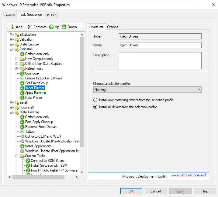 Hp Developers Portal Automating Mdt Drivers With The Hp Client Management Script Library 1766